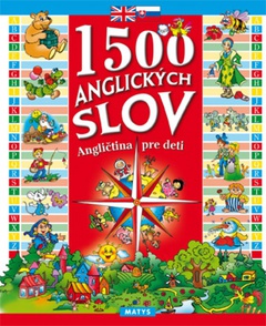 obálka: 1500 anglických slov - Angličtina pre deti, 3. vydanie