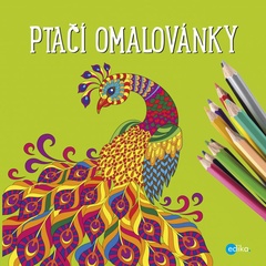 obálka: Ptačí omalovánky