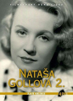 obálka: Nataša Gollová 2 - Zlatá kolekce - 4 DVD