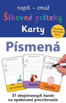 obálka: Písmená - Šikovné pršteky