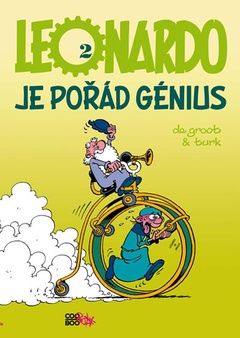 obálka: LEONARDO 2 JE PORÁD GÉNIUS