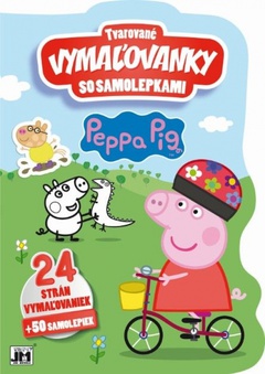 obálka: Tvarované vymaľovanky/ Prasiatko Peppa