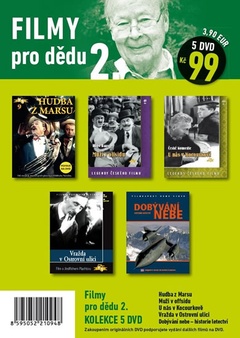 obálka: Filmy pro dědu 2. - 5 DVD pošetka