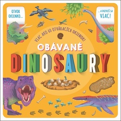 obálka: Obávané dinosaury