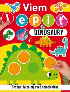 obálka: Dinosaury - viem lepiť