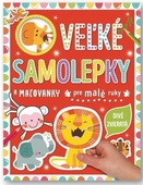 obálka: Divé zvieratá - Veľké samolepky pre malé ruky