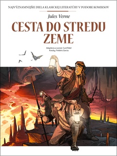 obálka: Jules Verne | Cesta do stredu Zeme