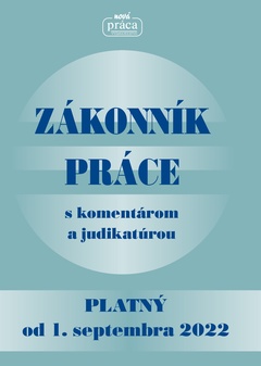 obálka: Zákonník práce s komentárom a judikatúrou