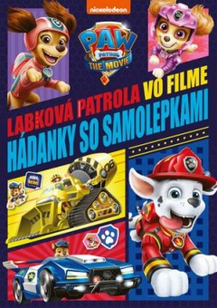 obálka: Labková patrola - Hádanky k filmu so samolepkami