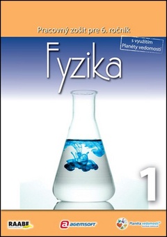 obálka: Fyzika Pracovný zošit pre 6. ročník 1