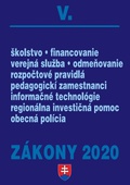 obálka: Zákony 2020 V - Verejná správa a samospráva - úplné znenie k 1.1.2020