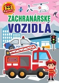 obálka: Záchranárske vozidlá - 101 aktivít s nálepkami