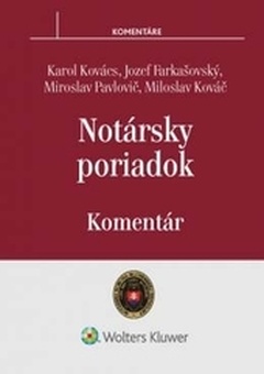 obálka: Notársky poriadok - komentár