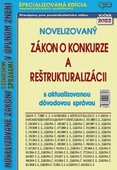 obálka: Novelizovaný zákon o konkurze a reštrukturalizácii 2022