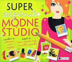 obálka: Módne štúdio – Super zápisník