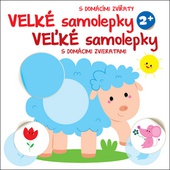 obálka: Velké samolepky s domácími zvířaty Ovce