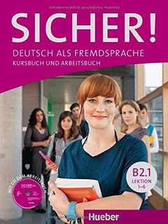 obálka: Sicher! B2/1 Kurs- und Arbeitsbuch mit CD-ROM zum Arbeitsbuch, Lektion 1–6