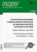 obálka: PMPP 2-3/2020 Povinnosti zamestnávateľa v oblasti mzdového účtovníctva