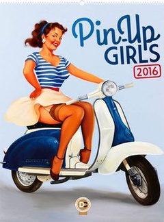 obálka: Pin-Up Girls - nástěnný kalendář 2016