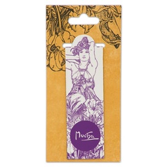 obálka: Magnetická záložka Alfons Mucha – Amethyst, Fresh Collection