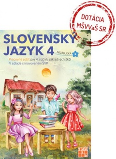 obálka: Slovenský jazyk 4 PZ nezábudka