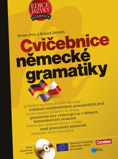 obálka: Cvičebnice německé gramatiky + CD