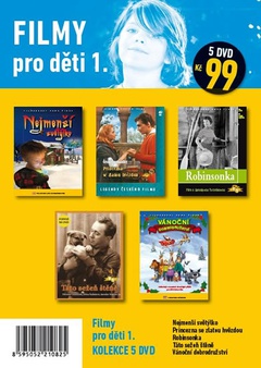 obálka: Filmy pro děti 1. – 5 DVD