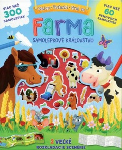 obálka: Farma - kúzelné samolepkové kráľovstvo