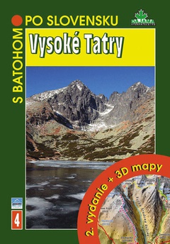 obálka: Vysoké Tatry - S batohom po Slovensku - 2.vydanie +3Dmapy  (4)