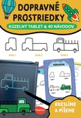 obálka: Kúzelný tablet & 40 návodov – DOPRAVNÉ PROSTRIEDKY