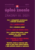 obálka: Aktualizácia III/7 2021 Pedagogickí zamestnanci, Životné minimum