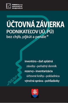 obálka: Účtovná závierka podnikateľov v JÚ a PÚ, bez chýb, pokút a penále