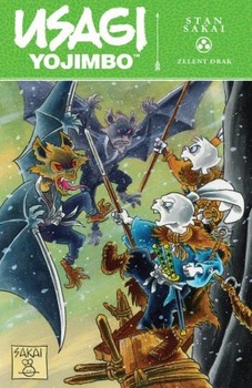 obálka: Usagi Yojimbo 38: Zelený drak