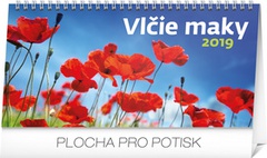 obálka: Vlčie maky - stolový kalendár 2019