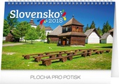 obálka: Stolní kalendář Slovensko SK 2018, 23,1