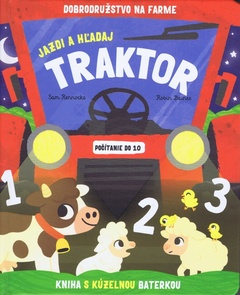 obálka: Jazdi a hľadaj - Traktor - kniha s kúzelnou baterkou