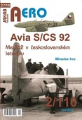 obálka: AERO 2/110 Avia S/CS-92 Me 262 v Československém letectvu