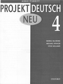 obálka: Projekt Deutsch Neu 4 - Arbeitsheft