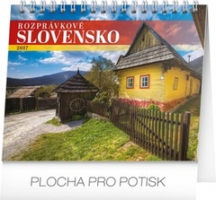 obálka: Rozprávkové Slovensko - stolní kalendář 2017