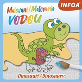 obálka: Malování vodou - Dinosauři / Maľovanie vodou - Dinosaury