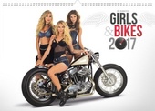 obálka: Girls & Bikes - nástěnný kalendář 2017