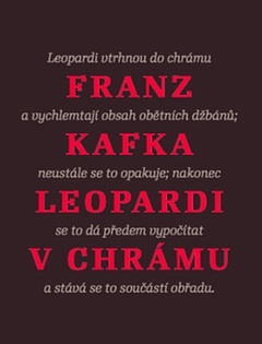 obálka: Leopardi v chrámu