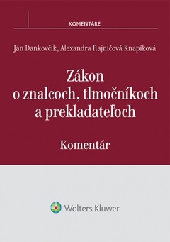 obálka: Zákon o znalcoch, tlmočníkoch a prekladateľoch