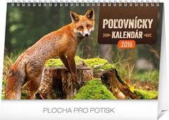 obálka: Poľovnícky kalendár - stolový kalendár 2019