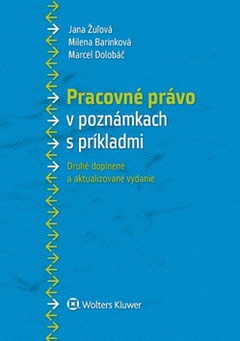 obálka: Pracovné právo v poznámkach s príkladmi