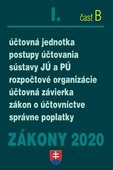 obálka: ZÁKONY 2020 I/B - Účtovné zákony - úplné znenie k 1.1.2020