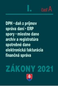 obálka: Zákony I-A/2021