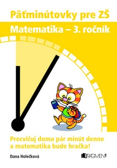 obálka: Päťminútovky pre ZŠ matematika 3.roč.