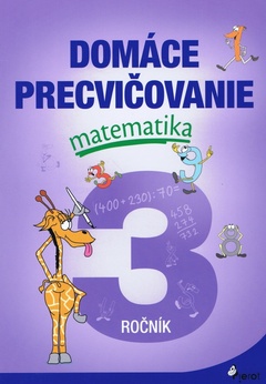 obálka: Domáce precvičovanie matematika 3.ročník