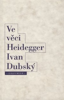 obálka: Ve věci  Heidegger